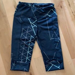 Oiselle geo cropped tights